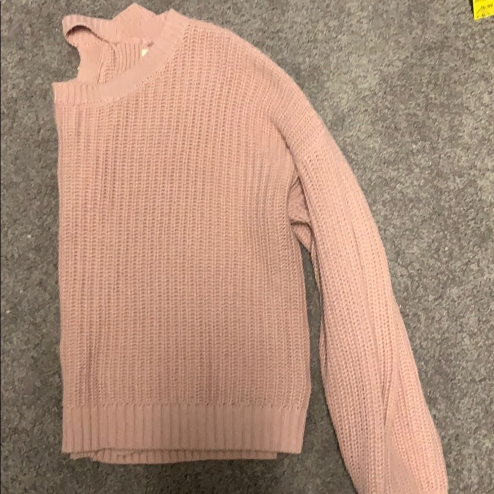 Adorable Pink Sweater!